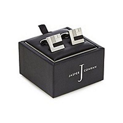 Onyx multi-block cufflinks in a gift box